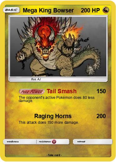Pokemon Mega King Bowser