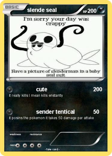 Pokemon slende seal