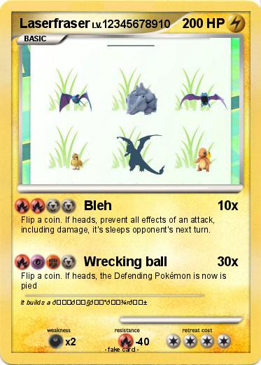 Pokemon Laserfraser