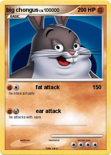 Pokemon big chongus