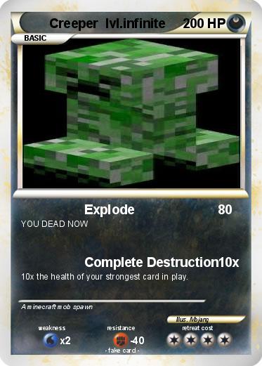 Pokemon Creeper  lvl.infinite