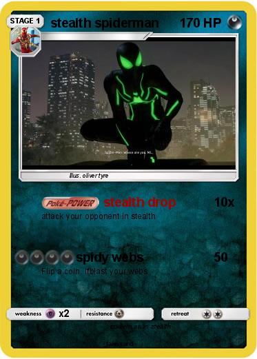Pokemon stealth spiderman