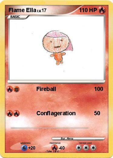 Pokemon Flame Ella