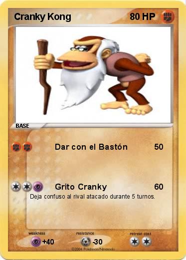 Pokemon Cranky Kong