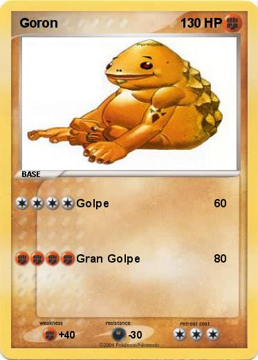 Pokemon Goron