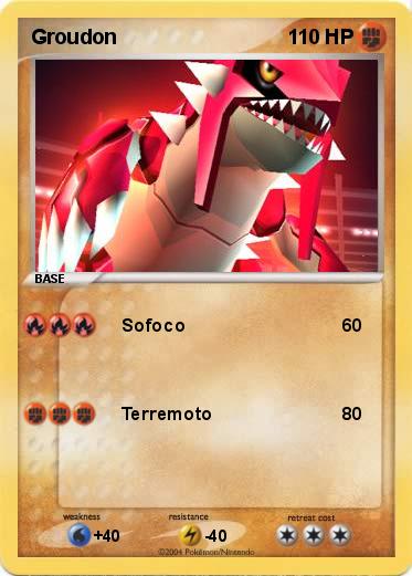 Pokemon Groudon