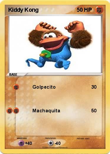 Pokemon Kiddy Kong