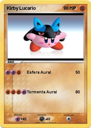 Pokemon Kirby Lucario