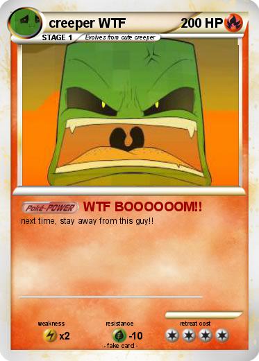 Pokemon creeper WTF