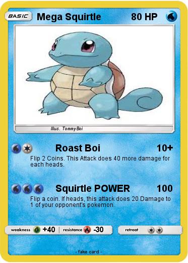 Pokemon Mega Squirtle