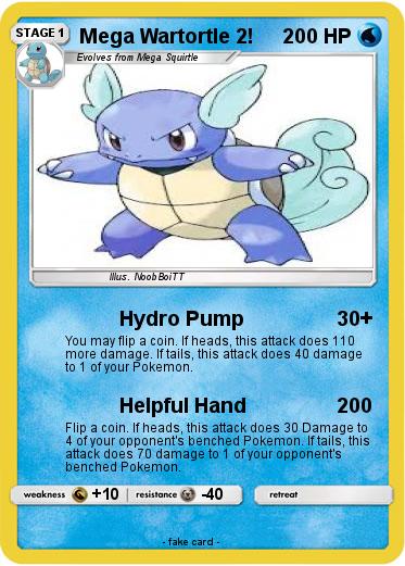 Pokemon Mega Wartortle 2!