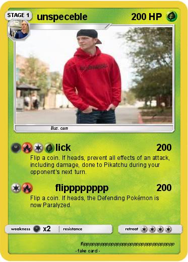Pokemon unspeceble