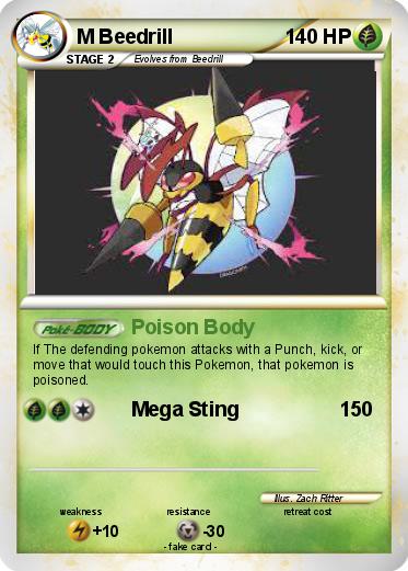 Pokemon M Beedrill