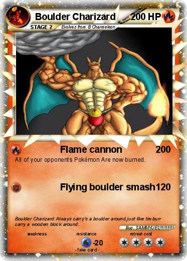 Pokemon Boulder Charizard