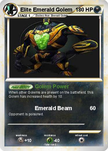 Pokemon Elite Emerald Golem