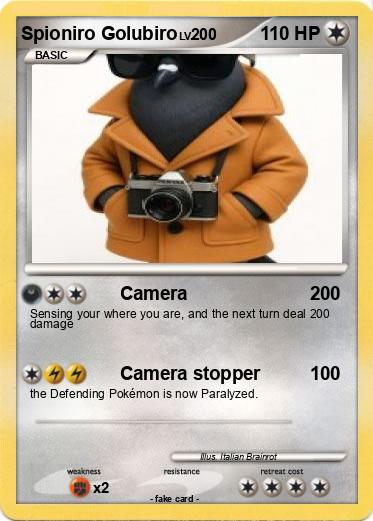 Pokemon Spioniro Golubiro
