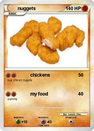 Pokemon nuggets