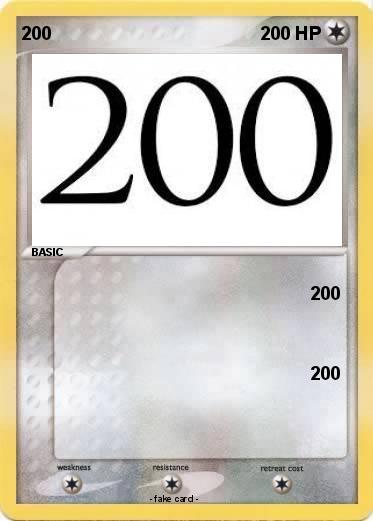 Pokemon 200