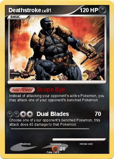 Pokemon Deathstroke
