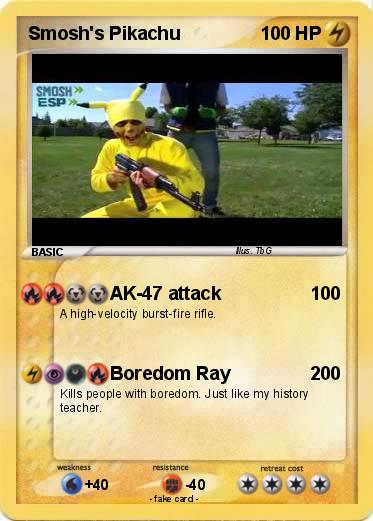 Pokemon Smosh's Pikachu