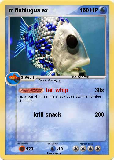 Pokemon m fishlugus ex