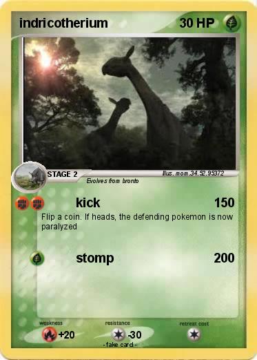 Pokemon indricotherium