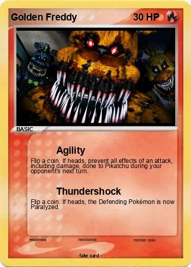 Pokemon Golden Freddy