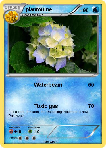 Pokemon plantonine