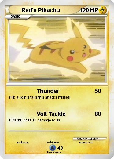 Pokemon Red's Pikachu