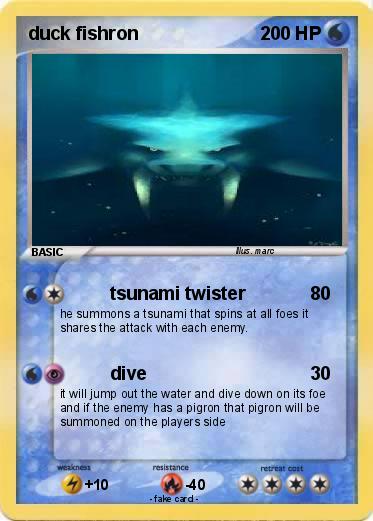 Pokemon duck fishron
