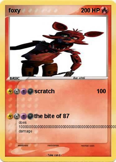 Pokemon foxy