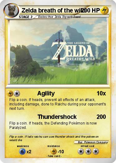 Pokemon Zelda breath of the wild