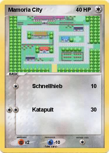 Pokemon Mamoria City