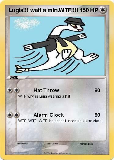 Pokemon Lugia!!! wait a min.WTF!!!!