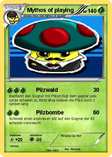 Pokemon Mythos of playing