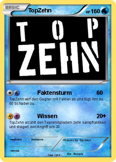 Pokemon TopZehn
