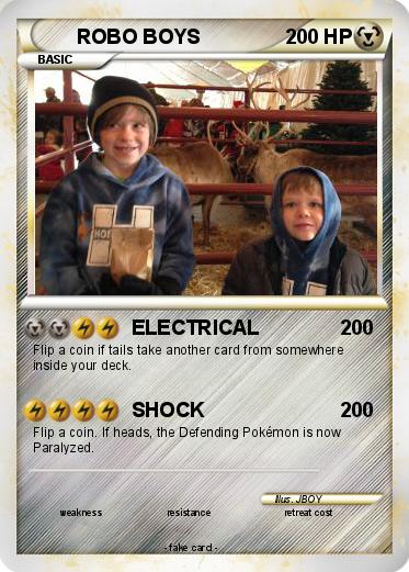 Pokemon ROBO BOYS