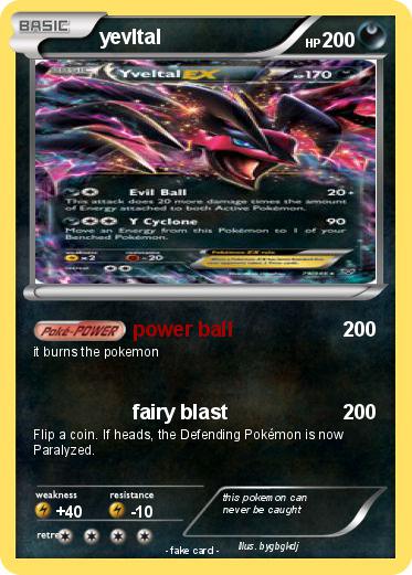 Pokemon yevltal