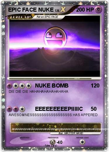 Pokemon EPIC FACE NUKE