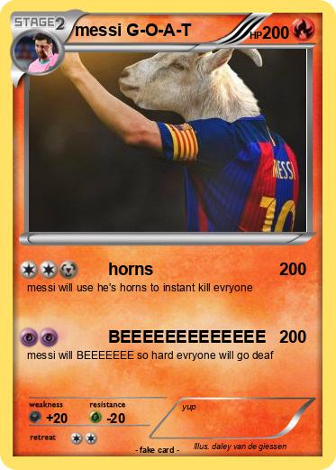 Pokemon messi G-O-A-T
