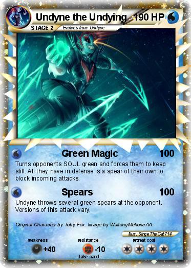 Pokemon Undyne the Undying