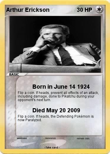 Pokemon Arthur Erickson