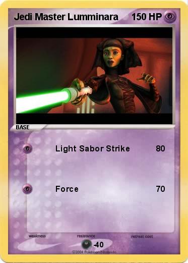 Pokemon Jedi Master Lumminara