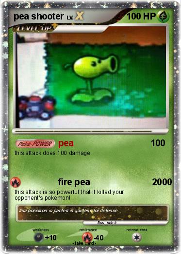 Pokemon pea shooter