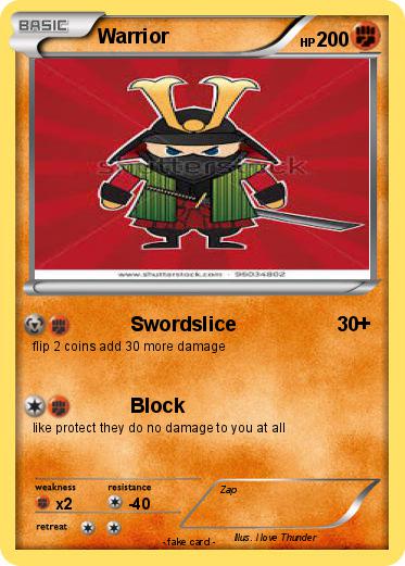 Pokemon Warrior