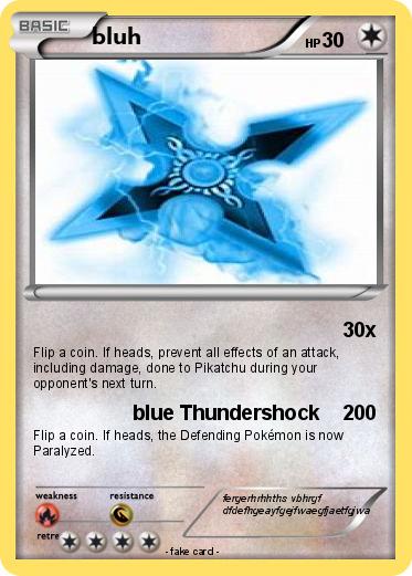 Pokemon bluh