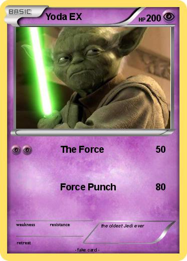 Pokemon Yoda EX