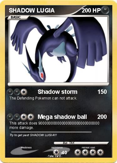 Pokemon SHADOW LUGIA