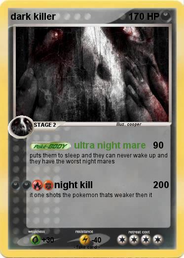 Pokemon dark killer