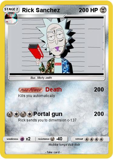 Pokemon Rick Sanchez